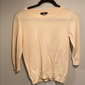 Off white J crew tippi sweater